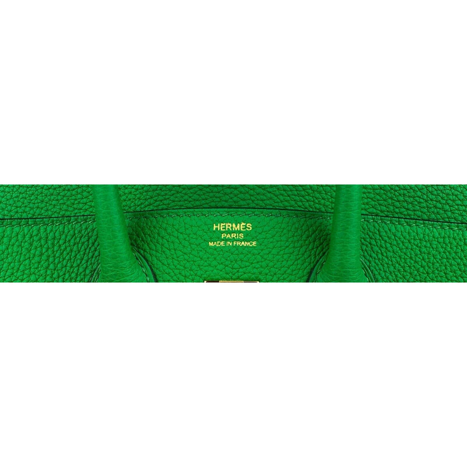 Hermès Birkin 25 Bambou (Bamboo) Green Togo with Gold Hardware - 2020