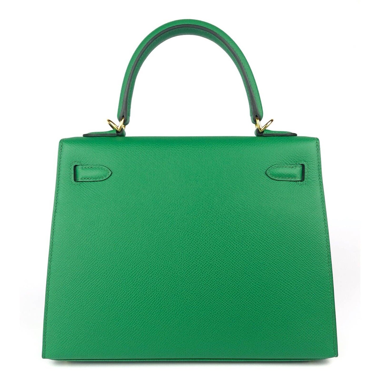 Hermes Kelly 25 Sellier Cactus Green Epsom Leather Gold Hardware Shoulder bag