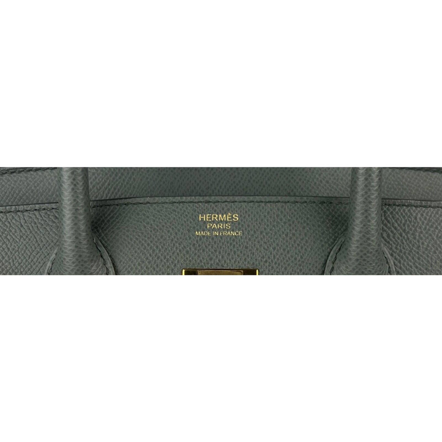 Hermes Birkin 30 Vert Amande Epsom Leather Gold Hardware Green Gray 2021