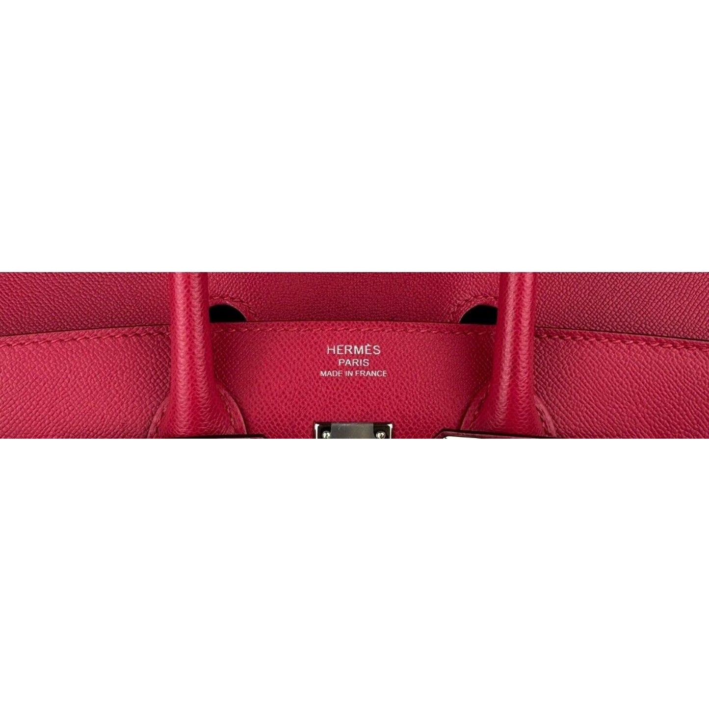Hermes Birkin 25 Sellier Framboise Pink Red Madame Leather Palladium Hardware