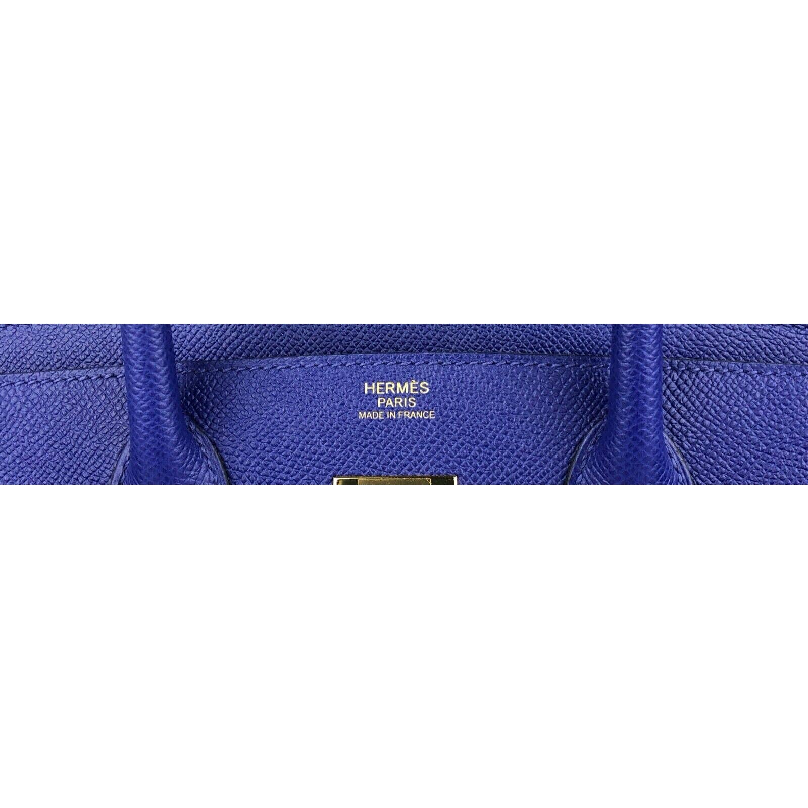 Hermès Birkin 30 Blue Electric GHW - Designer WishBags