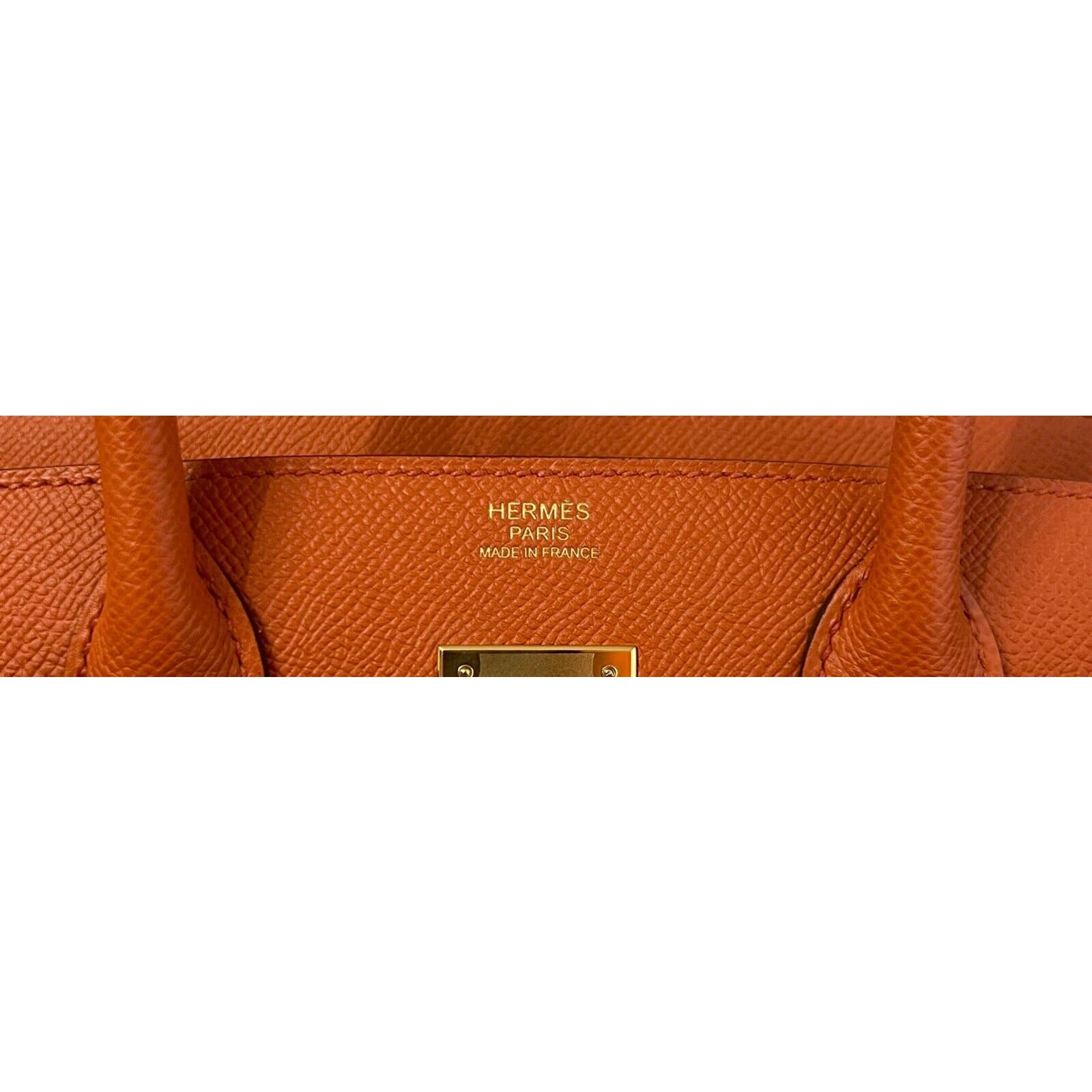Hermes Birkin 30 Sellier Terre Battue Orange Epsom Leather Gold Hardwa –  Lux Addicts