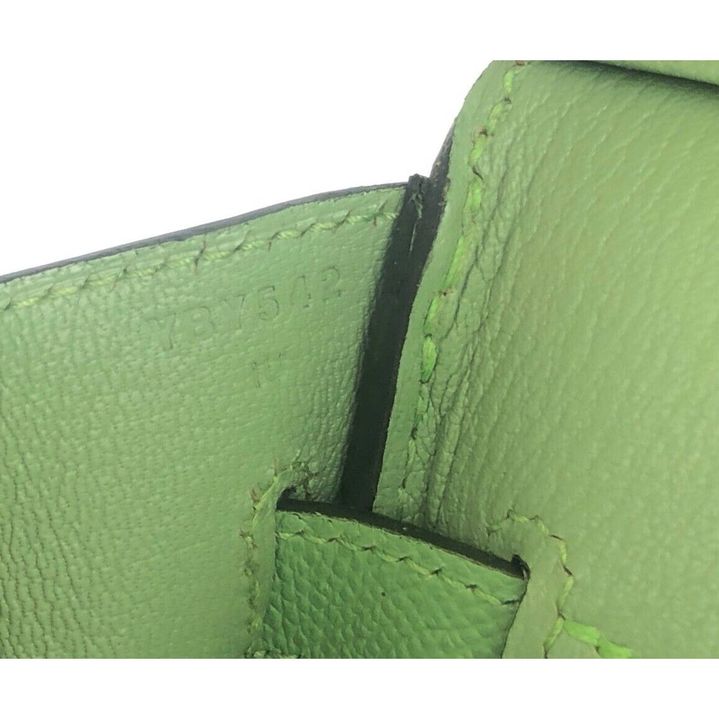 Hermes Birkin 30 Vert Criquet Green Epsom Leather Gold Hardware
