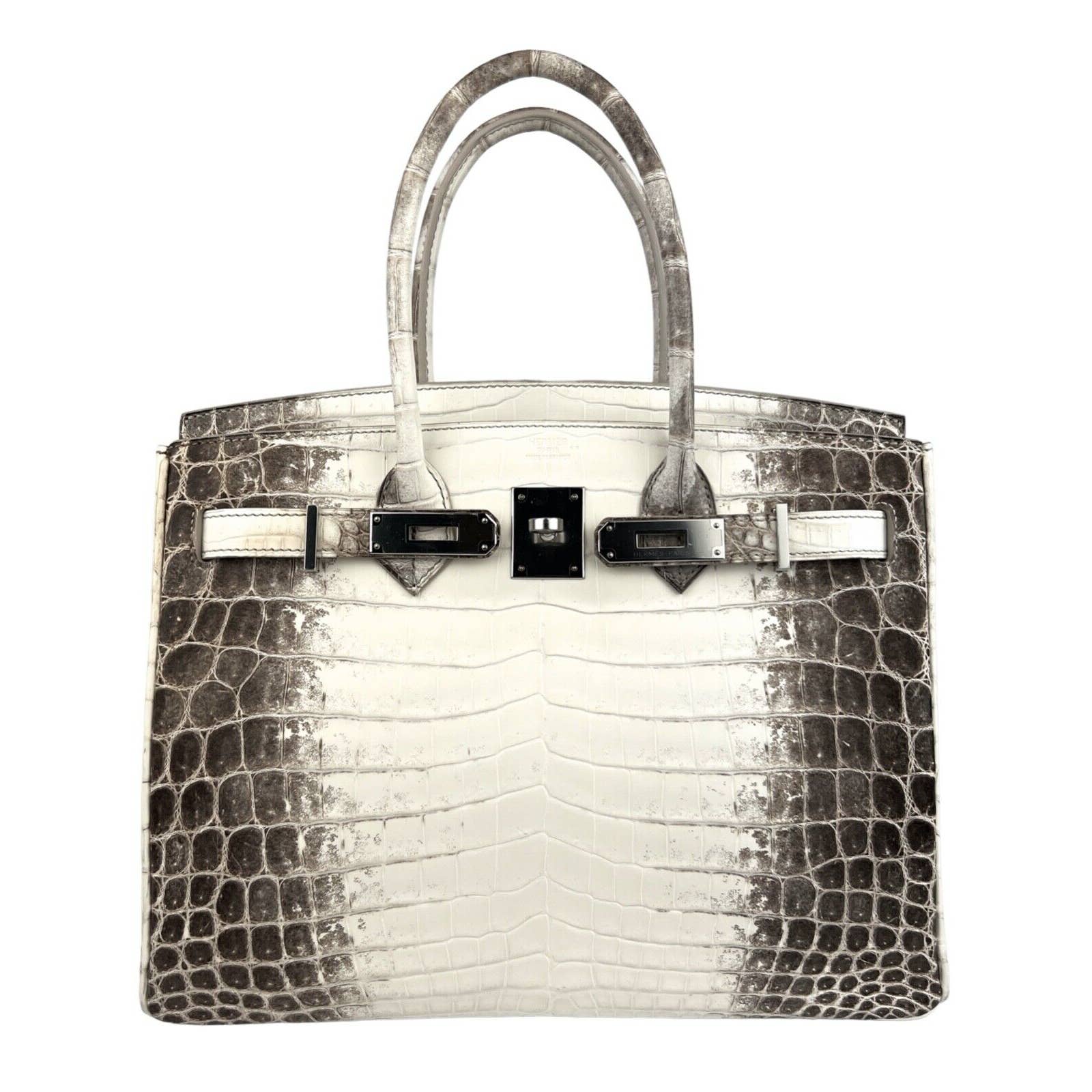 Hermes Birkin 30 Himalaya Niloticus Crocodile Palladium Hardware – Madison  Avenue Couture
