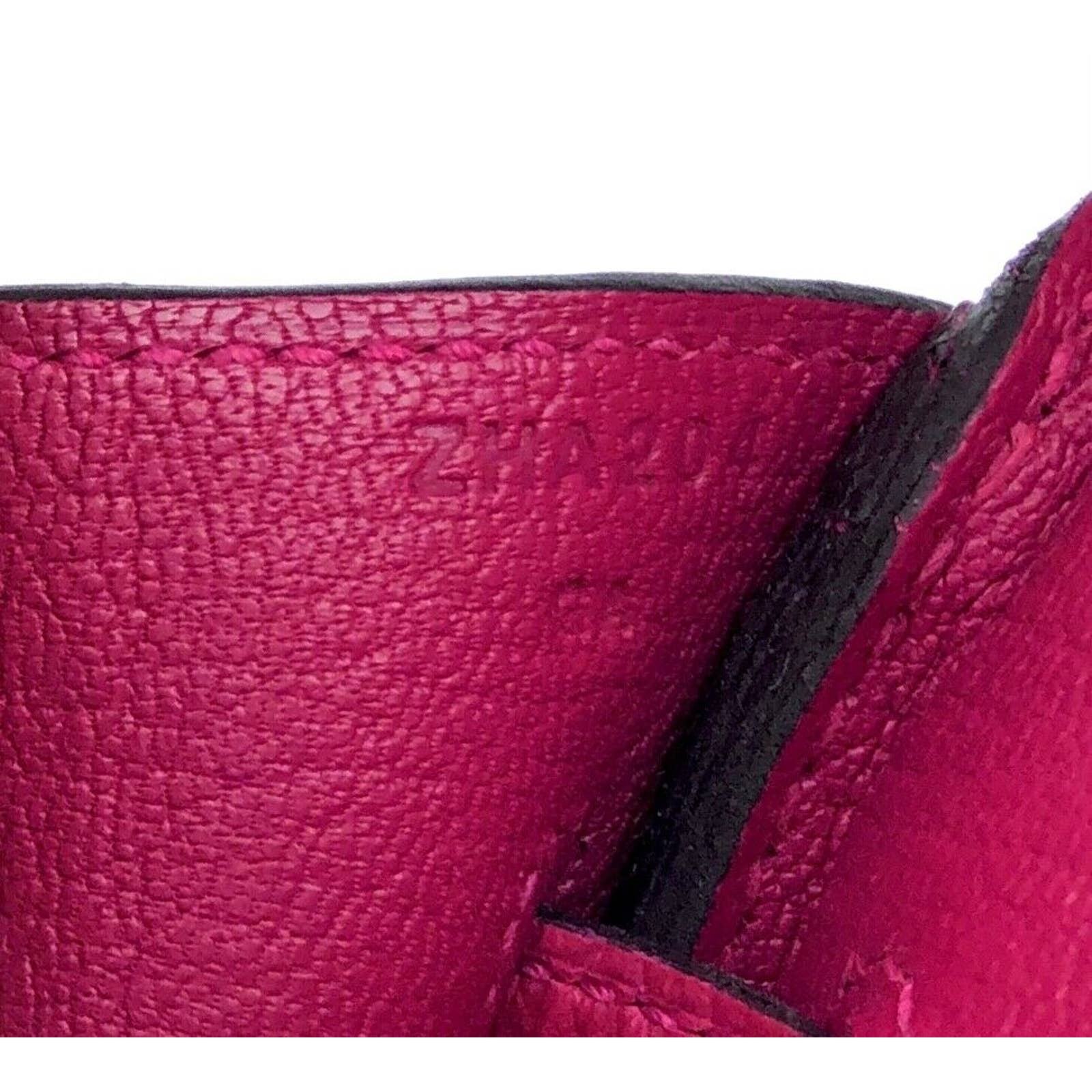 New 2022 color Hermès Birkin Touch 25 💓RASPBERRY red 90 FRAMBOISE