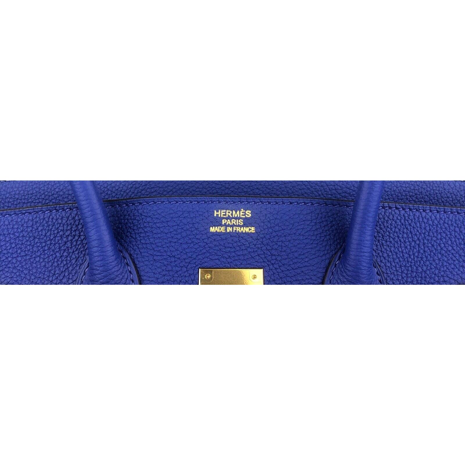 Hermes Birkin 35 Blue Electric Togo Leather Gold Hardware – Lux Addicts