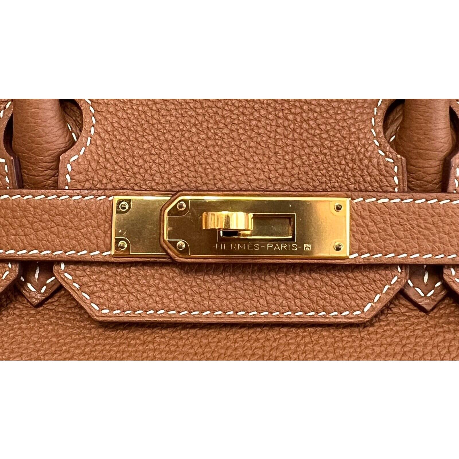 Hermès Birkin Gold Togo 30 Bag