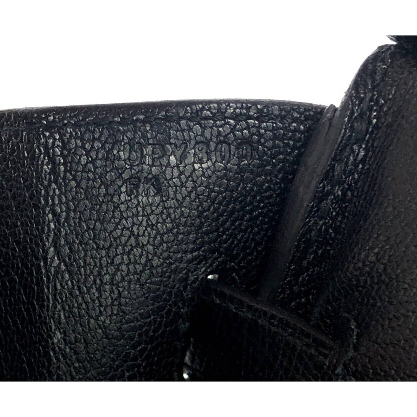 Hermes Birkin 30 Black Epsom Leather Gold Hardware Bag Handbag 2022