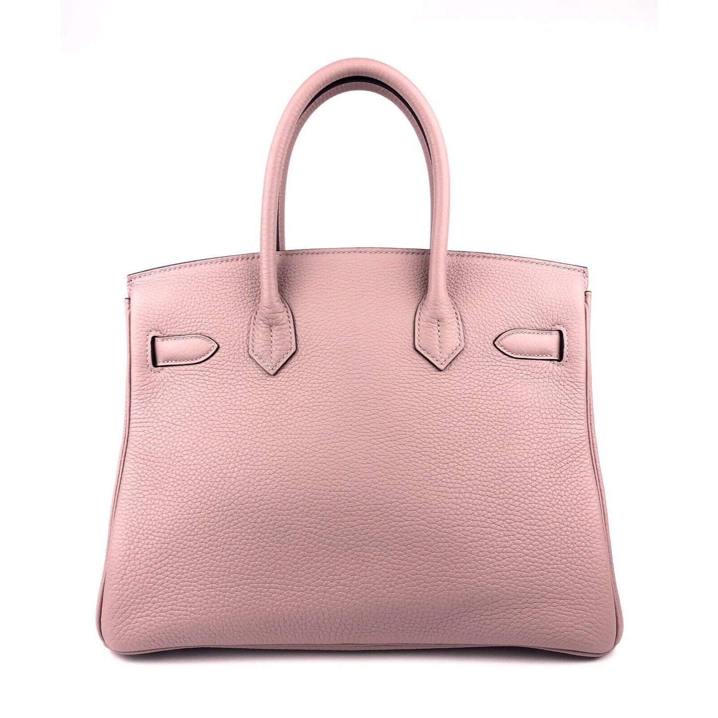 Hermes Birkin 30 Glycine Togo Leather Palladium Hardware Handbag Bag