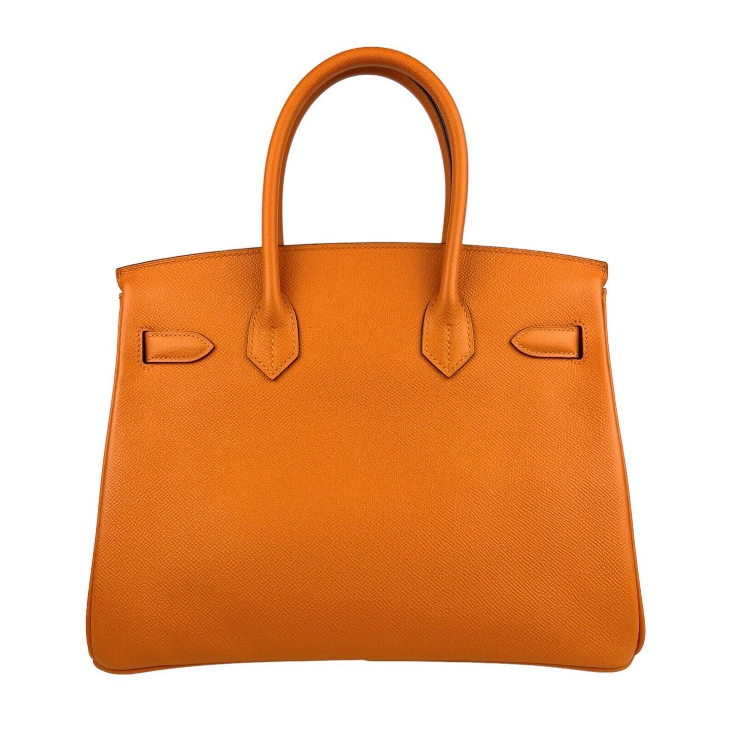 Hermès Birkin 30 Orange Apricot Epsom Leather Gold Hardware Handbag Bag 2019