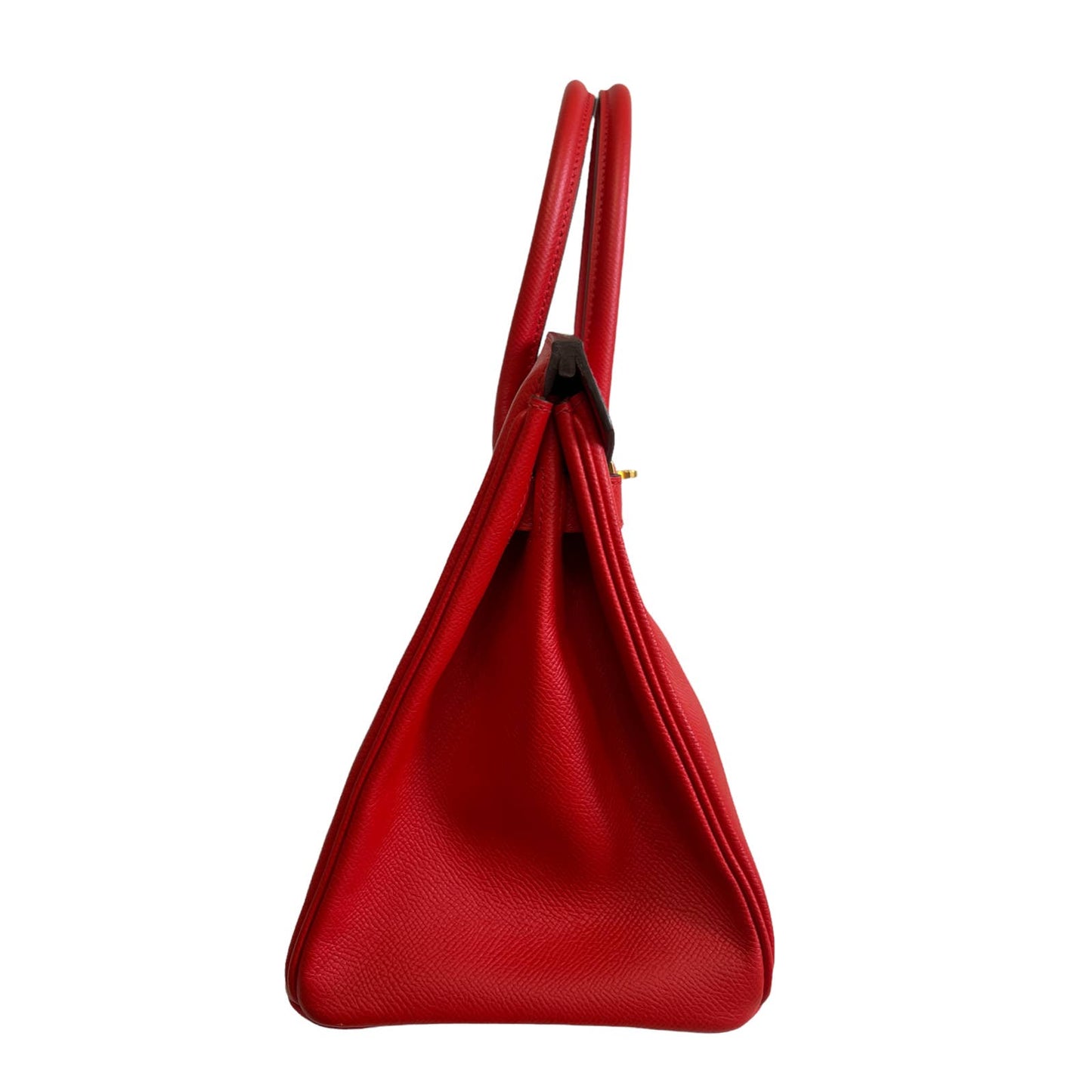 Hermes Birkin 30 Rouge de Coeur Red Epsom Leather Gold Hardware Bag Handbag 2019