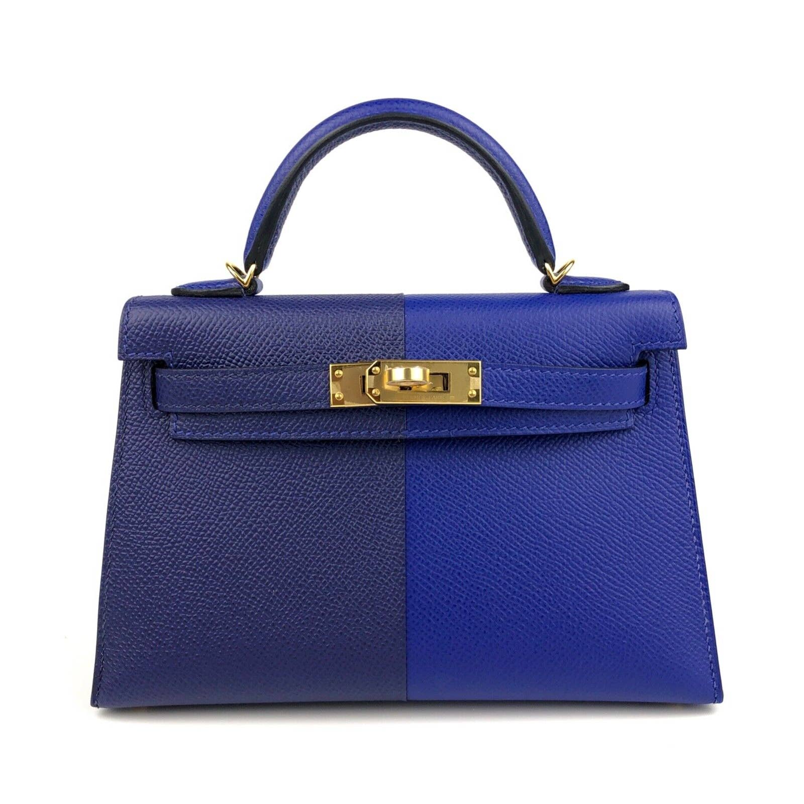 Blue Hermes Kelly Colors Hermès Kelly Sellier 28 Epsom Bleu